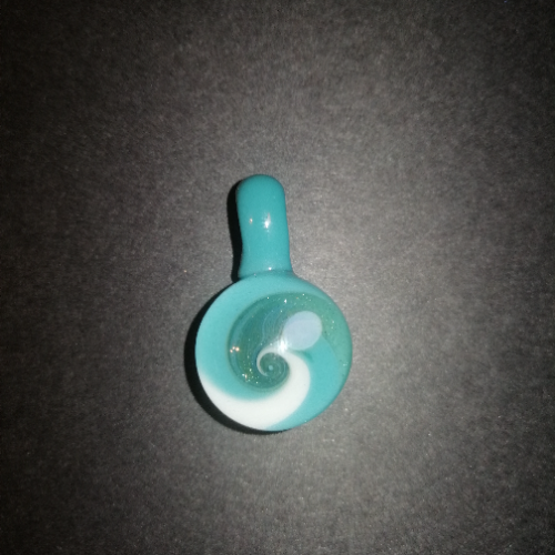 White Wave with Moon and Stars